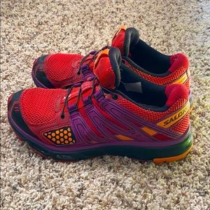 Salomon XR Mission Red Trail Running Shoes 6W
